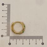 Brinco Argola com Zircônias