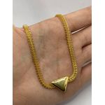 Choker com Triangulo 30cm + Extensor
