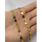 Choker de Coração 35cm + Extensor