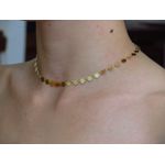Choker de Coração 35cm + Extensor