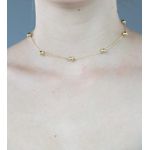 Choker Bolinhas 35+10cm