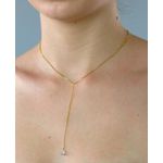 Colar Gravatinha 40cm + Extensor 