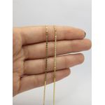 Corrente de Bolinhas Achatadas 60cm