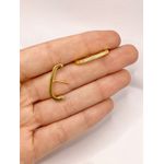Brinco Ear Hook Com Zircônia