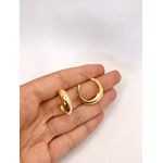 Brinco Argola Com Zircônia