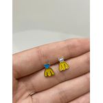 Brinco Vestido Branca de Neve Infantil