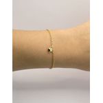 Pulseira Infantil Coração 14+5cm