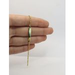 Pulseira Infantil Plaquinha 13cm