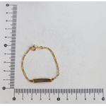 Pulseira Infantil Plaquinha 13cm