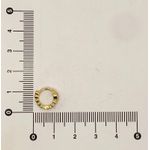 Brinco Argola Coração Zircônia P
