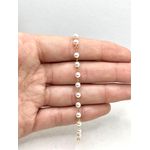 Pulseira Infantil Pérolas Maior 14cm