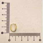 Brinco Argola De Click Oval
