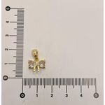Pingente Laço Zircônia 