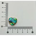 Pingente Coração Abalone