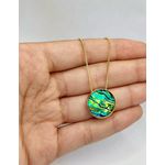 Pingente Redondo Abalone