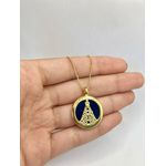 Pingente Nossa Senhora Azul