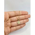 Pingente Nossa Senhora Zircônia