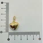 Pingente Coração Zircônia