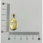 Pingente Medalha Cruz 3cm