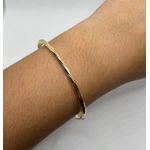 Bracelete Liso Com Riscadinho