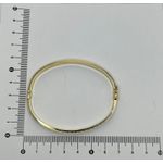 Bracelete Liso Achatado 4mm