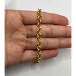 Pulseira Elo Português Com Fecho Boia 18,5cm