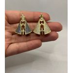 Pingente Nossa Senhora Cravejado 2x1