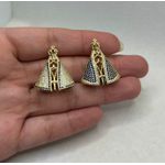 Pingente Nossa Senhora Cravejado 2x1