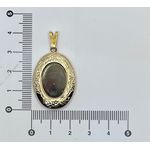 Pingente Relicário Oval 