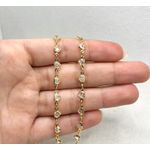 Choker Corações De Zircônia Branca 35+5cm