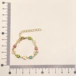 Pulseira Infantil Borboleta E Zircônia Colorida