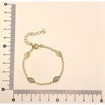Pulseira De Folhas Lisa