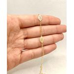 Pulseira De Folhas Lisa