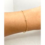 Pulseira Veneziana Com Bolinhas