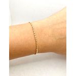 Pulseira Lisa De Gominhos
