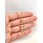 Pingente Cruz Com Cristo 3,5cm