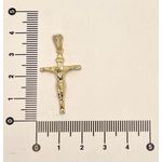 Pingente Cruz Com Cristo 3,5cm