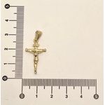 Pingente Cruz Com Cristo 3cm