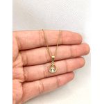 Pingente Nossa Senhora Com Zircônia