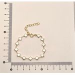 Pulseira De Trevo Pérola 