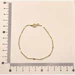 Pulseira De Coração Chapado