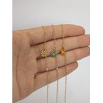 Pulseira Margarida Colorida 17,5+5cm