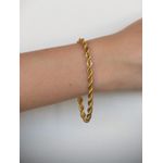 Pulseira Feminina Cordão Baiano 19cm