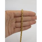 Pulseira Feminina Cordão Baiano 19cm