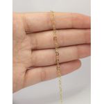 Pulseira Feminina Coração Vazado 17,5cm