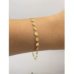 Pulseira Feminina Coração 18cm