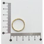 Anel de Coração Vazado 4mm