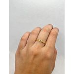 Anel de Coração Vazado 4mm