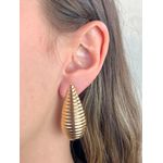 Brinco Gota Riscado 