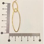 Brinco Argola Pendurada Frontal